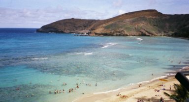 Hanauma Bay view