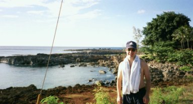 Bob at Shark's cove